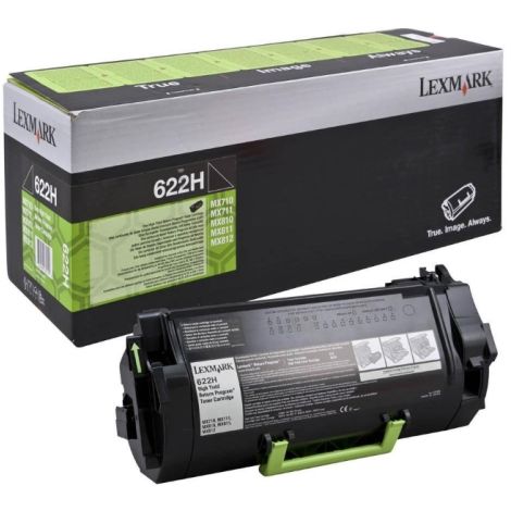 Toner Lexmark 622H, 62D2H00 (MX710, MX711, MX810, MX811, MX812), negru (black), original