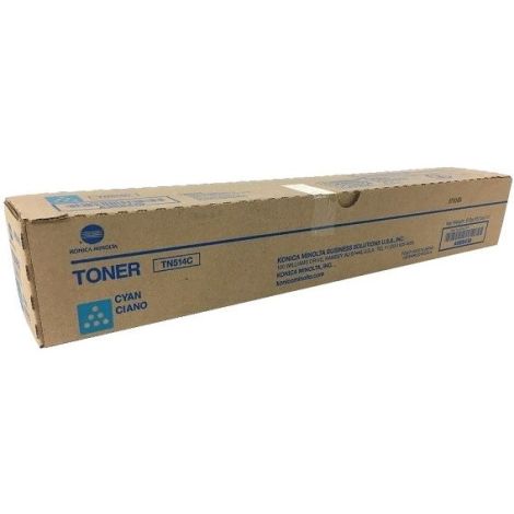 Toner Konica Minolta TN514C, A9E8450, azuriu (cyan), original