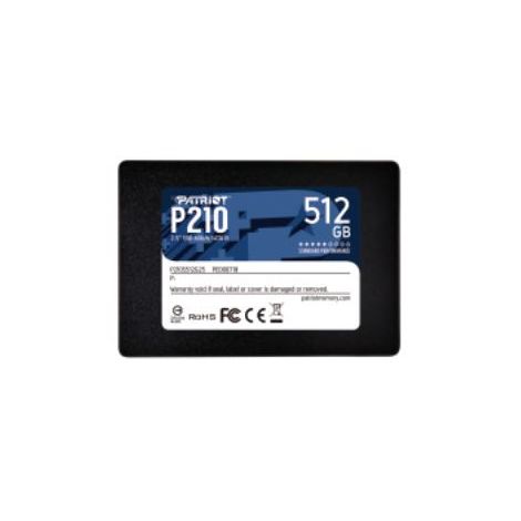 PATRIOT P210/512GB/SSD/2.5"/SATA/3R P210S512G25