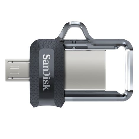 SanDisk Ultra Dual Drive M3/128GB/150MBps/USB 3.0/Micro USB + USB-A SDDD3-128G-G46