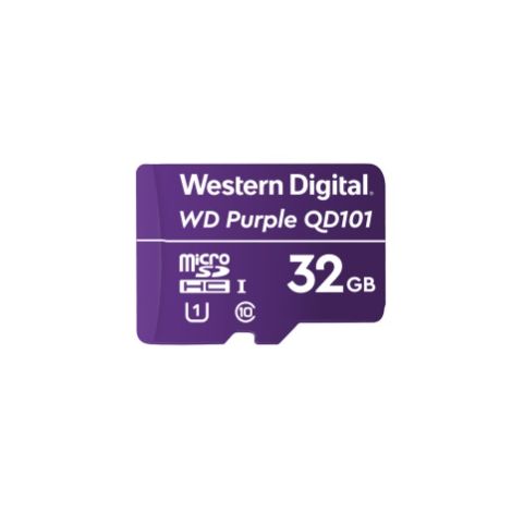 WD Purple microSDHC 32GB Clasa 10 U1 WDD032G1P0C