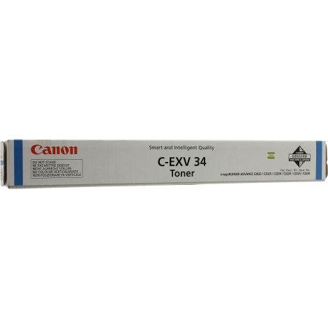 Toner Canon C-EXV34, azuriu (cyan), alternativ