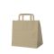 {Pungă de hârtie maro 26+17 x 25 cm [50 buc]}
