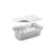 {Bol (ALU) pătrat 200 x 112 x 54 mm 720ml + capac [5 seturi]}