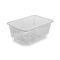 {Tavă (PP) pătrată transparentă 186 x 133 mm 1200ml [50 buc]}